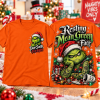 Resting Mean Green Face Funny Grinch Christmas Dear Santa I Can Explain Graphic T-Shirt