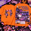 Hello Kitty Halloween Gamer Girl Pastel Goth Spooky Pixel Art Graphic T-Shirt