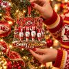 Kansas City Chiefs Kingdom 2026 Commemorative Mahomes Kelce Football Christmas Ornament