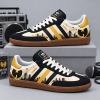 Wu-Tang Clan Yellow Black NYC Skyline Custom Samba OG Style Custom Graphic Sneakers