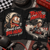 Drag Nut Go Kart Track Monster Funny Racing Graphic T-Shirt