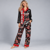 Van Halen Band Jump Into Christmas Festive Black Red Holiday Long Sleeve Pajamas Set