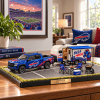 Buffalo Bills Bills Mafia Game Day Diecast Pickup Truck and Camper RV Tailgate Collector Set