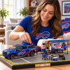 Buffalo Bills Bills Mafia Game Day Diecast Pickup Truck and Camper RV Tailgate Collector Set