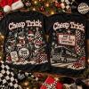 Cheap Trick Rockin Around The Christmas Tree Festive Rock Band Holiday Graphic T-Shirt