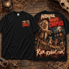 Baphomet Occult Jack O Lantern Flaming Torch Dark Halloween Graphic T-Shirt Baphomet Occult Jack O Lantern Flaming Torch Dark Halloween Graphic T-Shirt