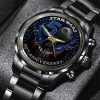 Star Wars 50th Anniversary Darth Vader Commemorative Black Stainless Steel Watch
