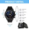 Star Wars 50th Anniversary Darth Vader Commemorative Black Stainless Steel Watch