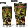 Iron Maiden Piece Of Mind Heavy Metal Band Album Art Insulated Stainless Steel Tumbler Cup