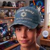 Star Wars May The Force Be With You Est 1977 Vintage Washed Denim Distressed Classic Cap