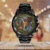 The Legend of Zelda 40th Anniversary Commemorative Black Stainless Steel Watch