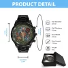 The Legend of Zelda 40th Anniversary Commemorative Black Stainless Steel Watch