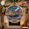 Batman Dark Knight 60th Anniversary Gotham City 1966-2026 Commemorative 3D Diorama Christmas Tree Ornament