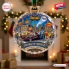Batman Dark Knight 60th Anniversary Gotham City 1966-2026 Commemorative 3D Diorama Christmas Tree Ornament