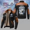 Toronto Argonauts CFL Custom Name Vintage Leather Patch Sherpa Lined Winter Fleece Jacket